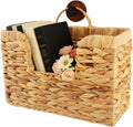 Water Hyacinth Wall Magazine Organizer