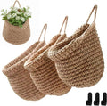 3 Cotton Rope Teardrop Storage Baskets