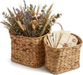 Set Of 2 Woven Wall Hanging Baskets